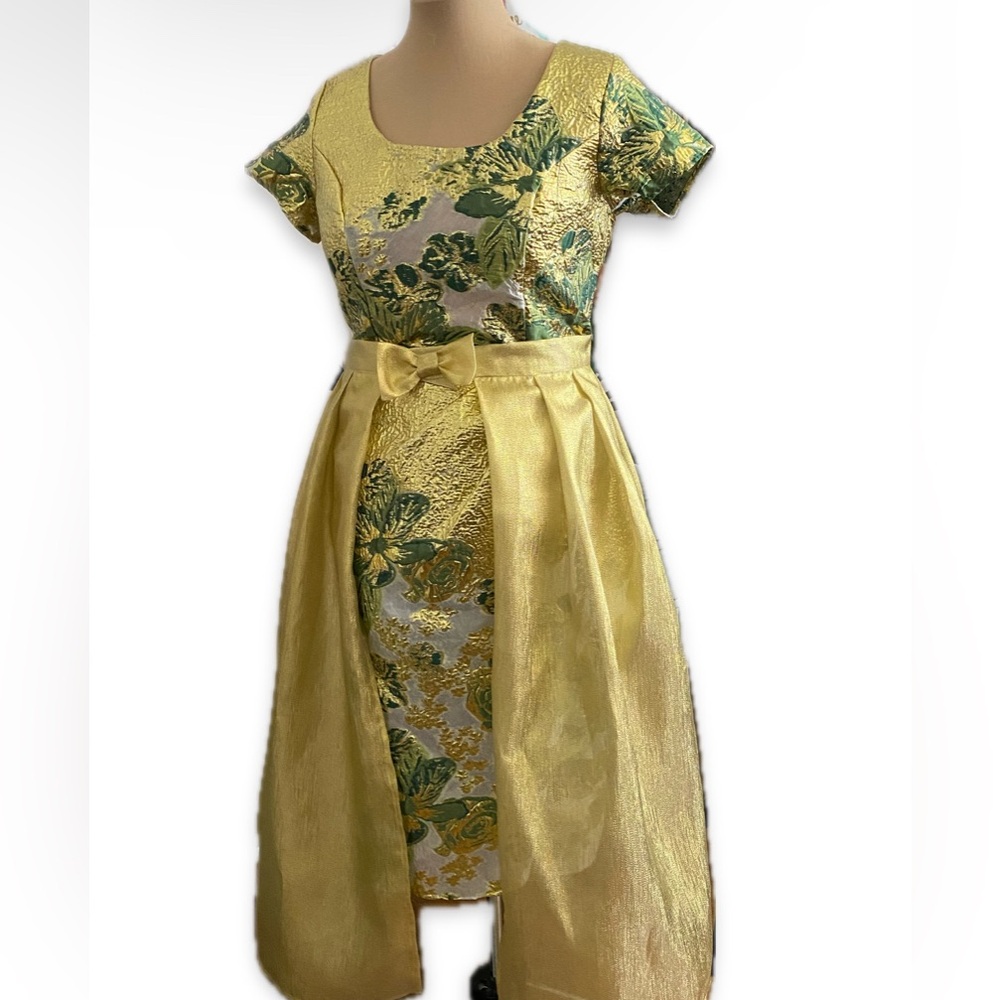 Gold Lamé Overskirt XL